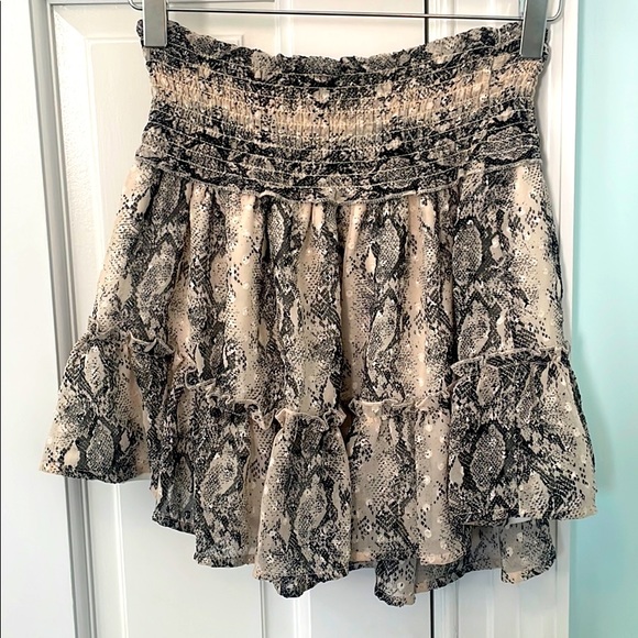 Altar’d State Snake Print Skirt - Picture 1 of 1